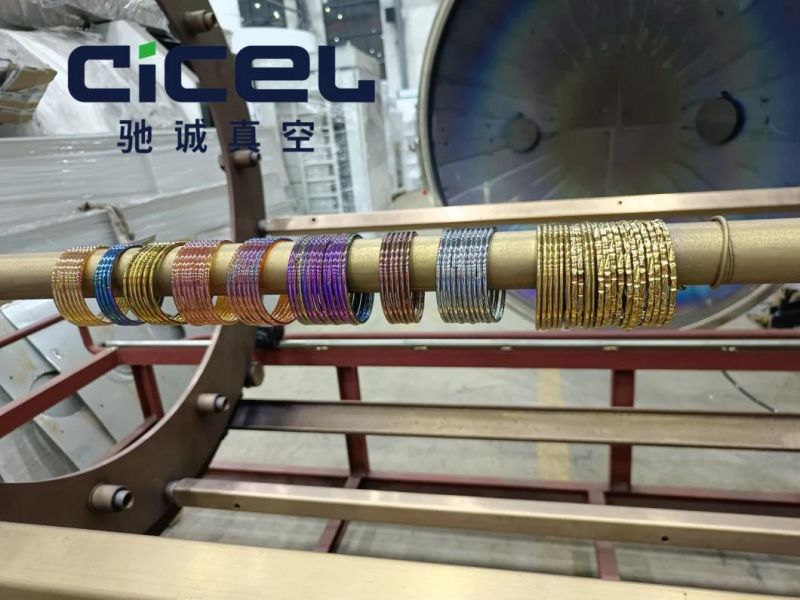 Cczk-1315-Ion Glass Bangles PVD Gold Coating Machine