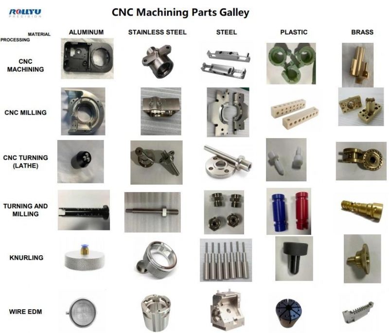 Custom 4 Axis CNC Milling Parts / Brass Machining 5 Axis CNC Lathe Parts / Aluminum Precision CNC Machining Parts