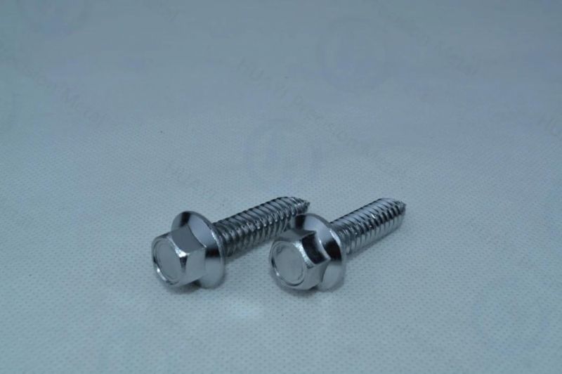 Stainless Steel Screw Customized Galvanised Metal Hexagon Self Drilling Screw