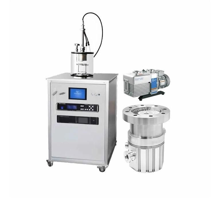 Compact Powder PVD Coater with DC Magnetron Sputtering & Vibration Stage