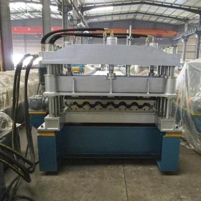 New Technology Automatic Aluminum Metrocopo Roof Tile Making Roll Forming Machine
