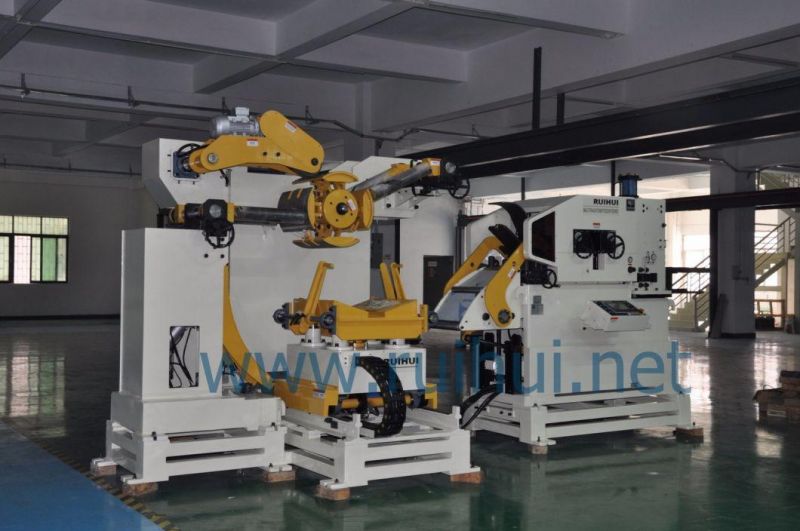 Stamping and Blanking Machine Coil Sheet Straightener and Uncoiler Use in Press Machine
