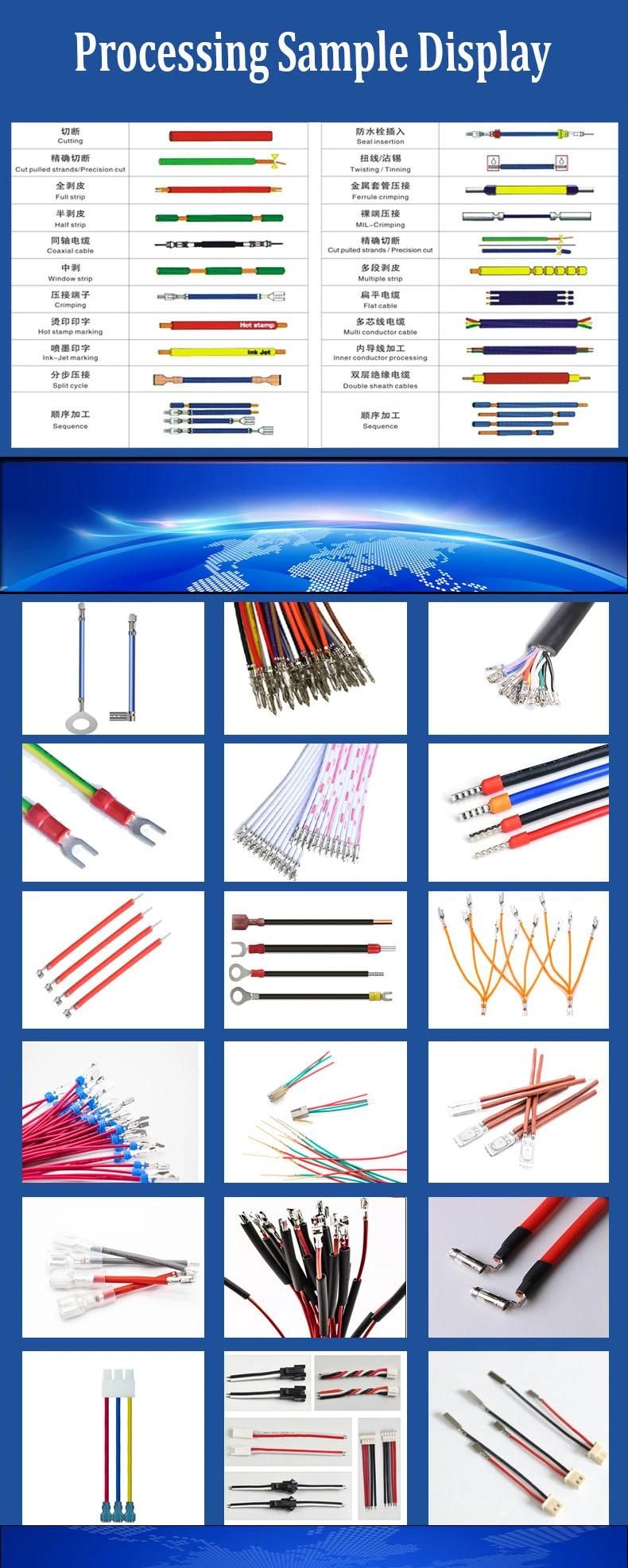 Fully Automatic Double Ends Crimping and Heat Shrink Tube Insertion