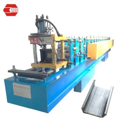 C 75 Profile Roll Forming Machine with Post-Cutting