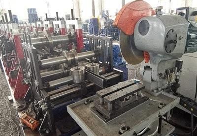 High Speed Solar Frame Photovoltaic Support Stand Roll Forming Machine