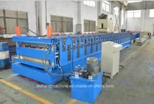 Two in One Metal Roofing Tile Roof Panel Glazed Tile Roll Forming Machine