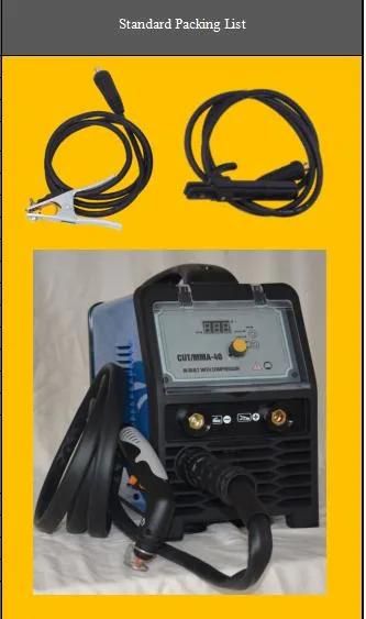 Industrial 230V Inverter DC AC Plasma Welding Machine Un-Touch Start System