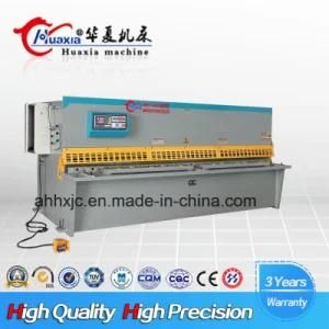 QC12K 8X3200 Hydraulic Sheet Metal Swing Beam Shearing Machine MD11