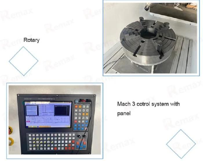 600*600mm 5 Axis CNC Metal Carving Milling Machine