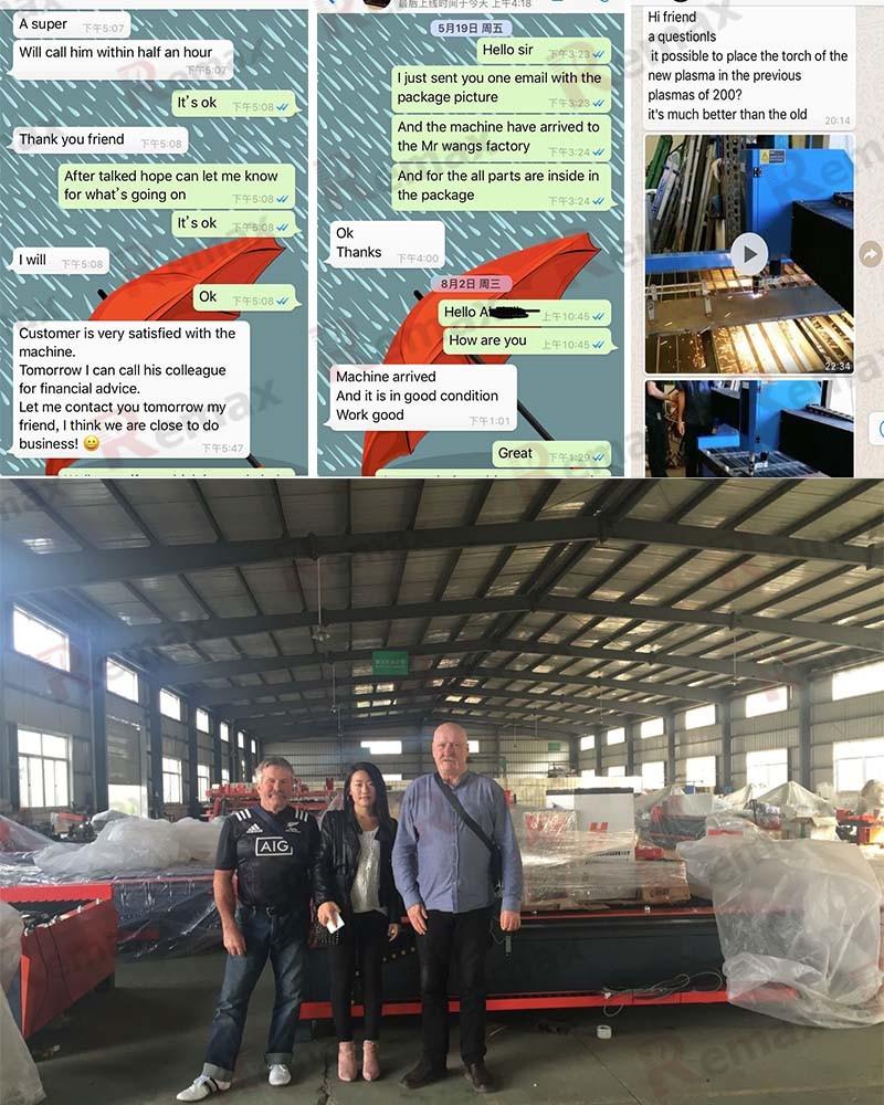 3000*5000mm Gantry Automatic CNC Plasma Cutting Machine for 20mm