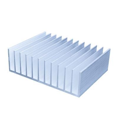 High Power Dense Fin Aluminum Heat Sink for Svg and Apf and Radio Communications and Welding Equipment and Electronics and Inverter and Power