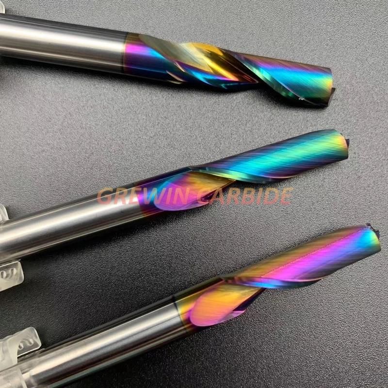 Gw Carbide - Solid Carbide Single Flute End Mill One Flute Endmill Bit