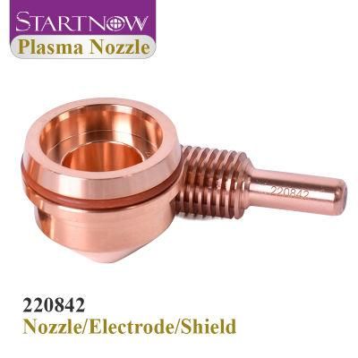 Startnow Plasma Nozzle Electrode 220842 Plasma Consumables Pmx65/85/105A Series Plasma Cutter Nozzle