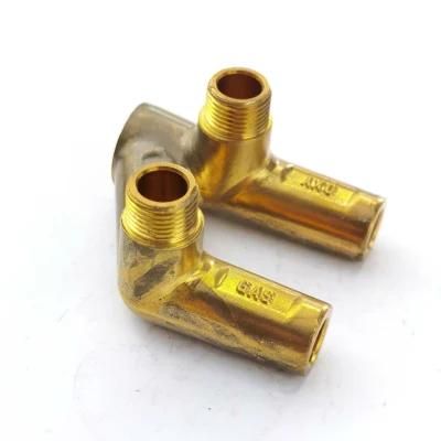 OEM CNC Machining Part Material in Forging of Brass Pipe Fittings