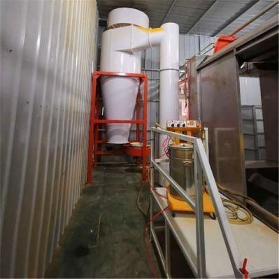New Steel Electrostatic Manual Powder Coating Spray Booth for Furniture