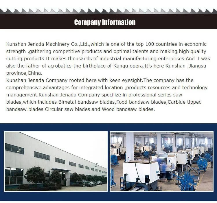 High Performance Saw Blades for The Sawing Machines