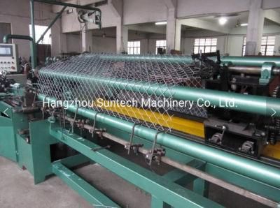 Chain Link Fence Machine Factory Diamond Wire Mesh Machine Factory