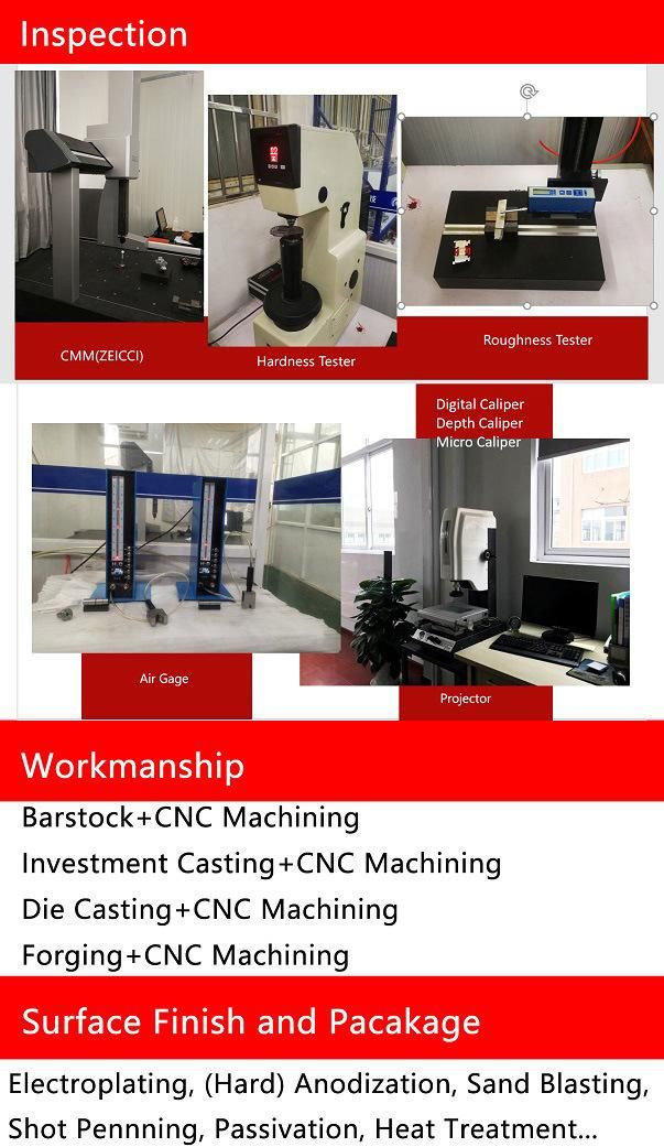 OEM High Precision Copper/Brass CNC Machining of Connection Parts