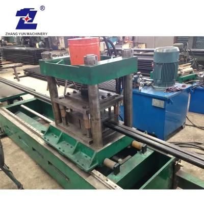 Automatic Tk5a Steel Frame Elevator Guide Rail Roll Forming Machine