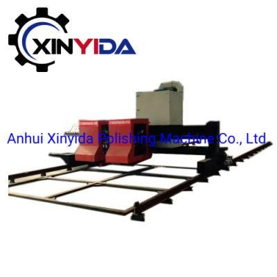 Customerized Dual-Grinding Heads Metal Plate Sheet Surface Buffing and Grinding Machine