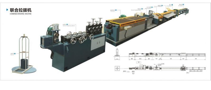 Carbon Steel Stainless Steel Wire Rod Combined Drawing Machine