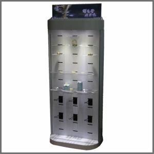 Metal Floor Display with Pegboard/ POS Materials/ Point of Sale Displays