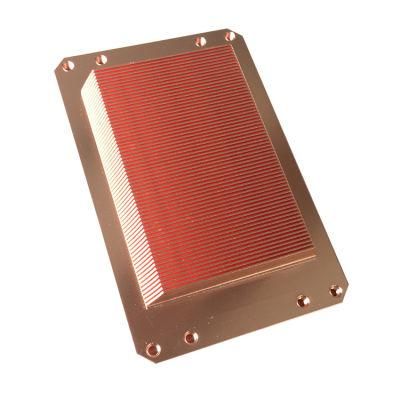 Copper Skived Fin Heat Sink for Power and Inverter and Apf and Svg and Electronics and Welding Equipment
