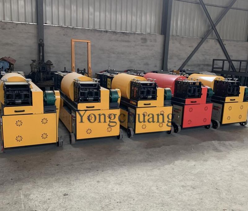 Pipe Straightening Machine with Rust Removing Function