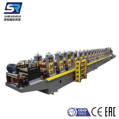 High Efficiency Metal Profile Roll Forming Machine for Rack Shelf Frame Profile