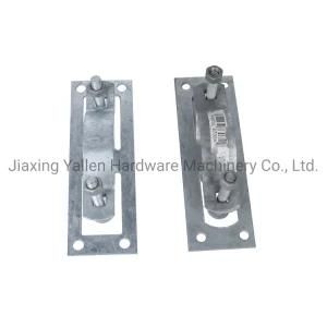 Black Wood to Steel Brackets for Chain Link Fence Accessories