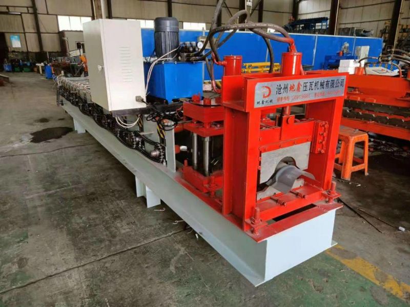 Roof Ridge Cap Tile Making Roll Forming Machine/Roof Ridge Tiles Building Materials Machinery