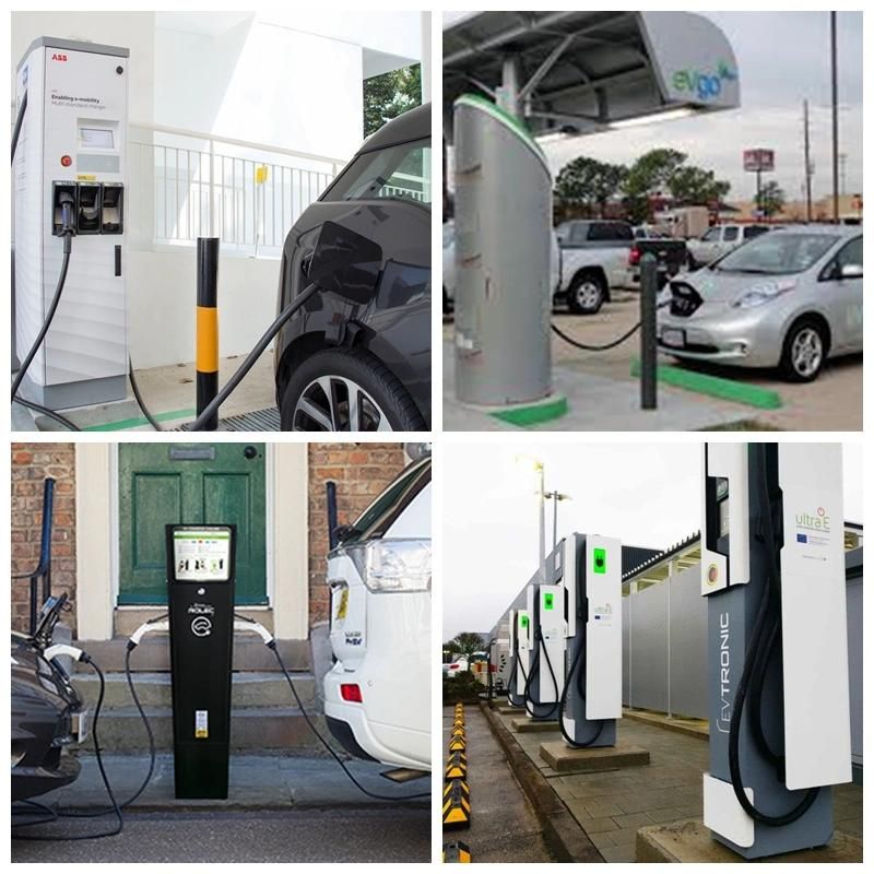 Custom Design Heavy Duty Outdoor Universal Powder Coated Steel Base EV Charger Pedestal