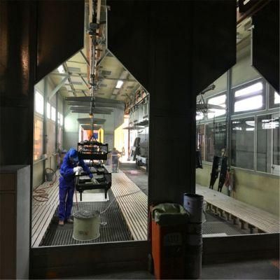 9t Aluminum Profile Paint Coating Line/Spray Machine System