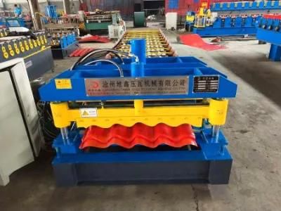 Building Material Wall Panel Metal Glazed Roofing Sheet Roll Forming Machine