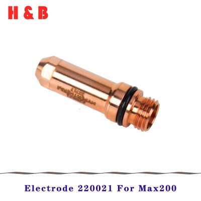 Electrode 220021 for Max 200 Plasma Cutting Torch Consumables 200A