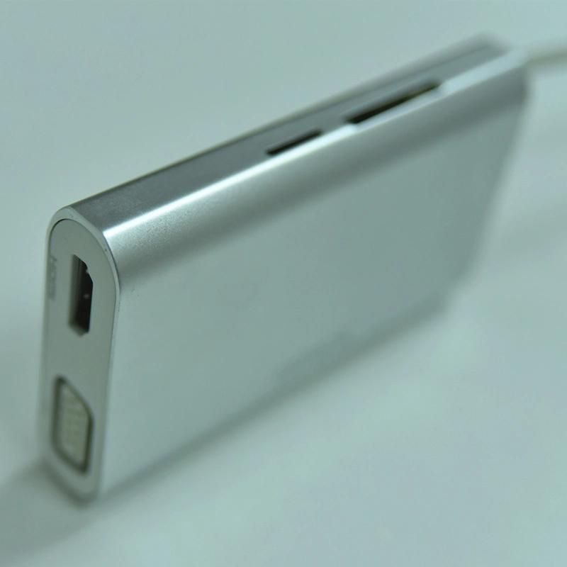 CNC Machining Extrusion Aluminum Machined Portable Power Case Power Transmission Charger
