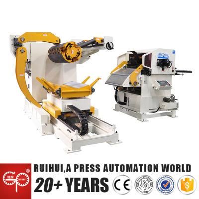 Metal Stamping 3 in 1 Uncoiler Straightener and Feeder Machine for Punch Production Line