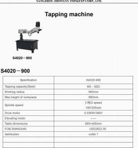 S4020-900 Tapping Machine