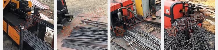 High Quality Steel Bar Rebar Cut off Straightening Straight Machine