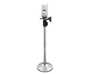 LG-M20 Hand Sanitizer Dispenser Standing Queuing Stanchion Concert Crowd Concrete Barriers for School