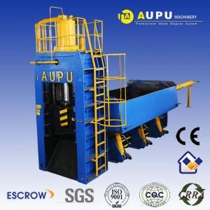 Aupu High Quality Hydraulic Scrap Metal Plate Shear Baler (Hbs-500