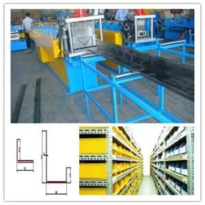 on Promotion High Quality Fully Automatic Galvanized Steel Pallet Rack Roll Forming Machine with PLC Panasonic