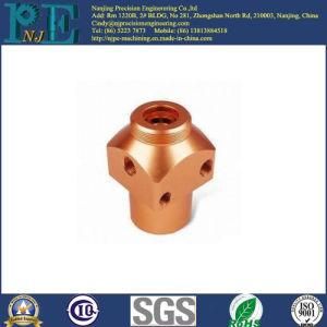 CNC Machining Center Processed Rose Gold Anodized Part
