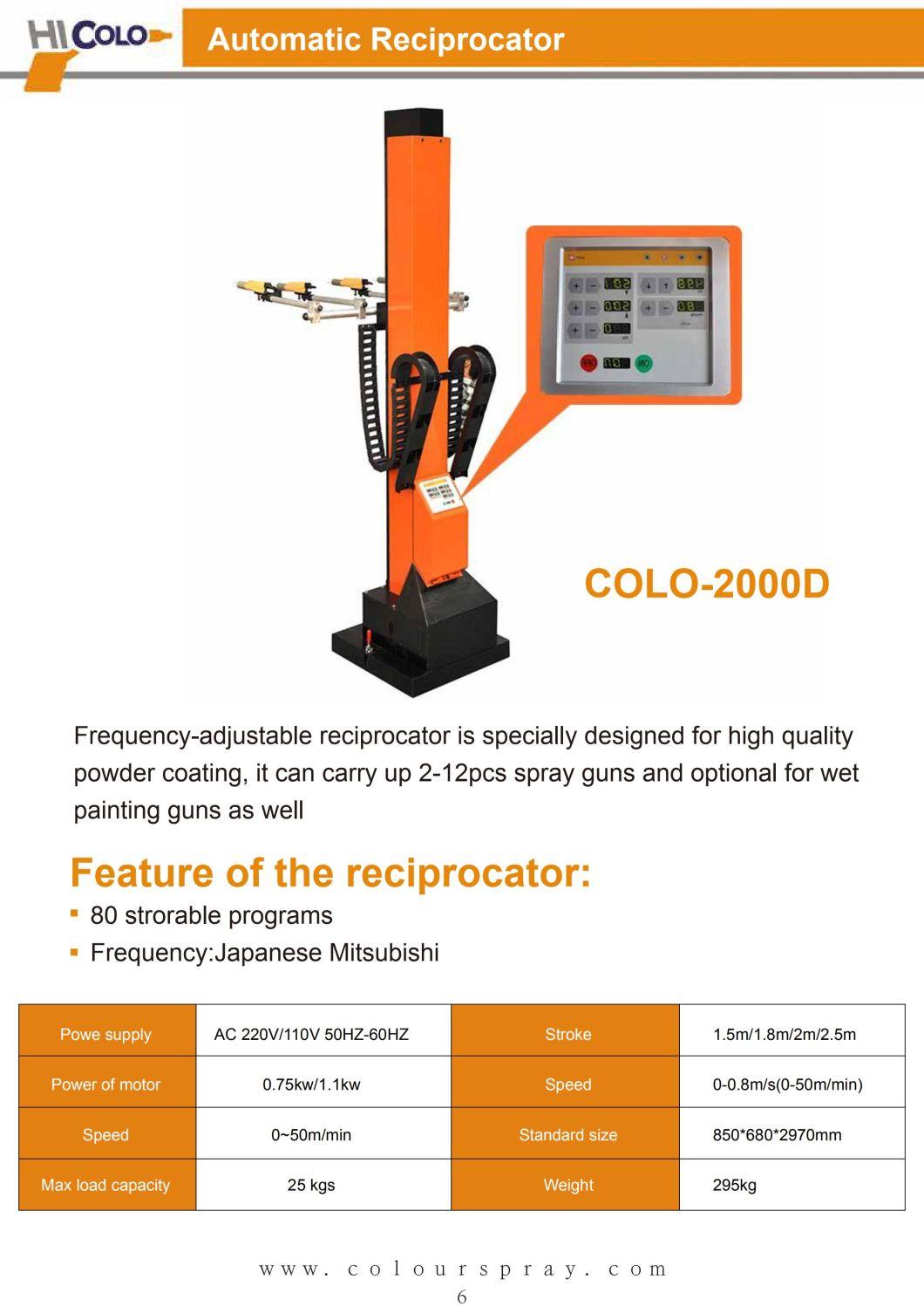 Colo-0825 Powder Coating Recycle System for Powder Coating Booth