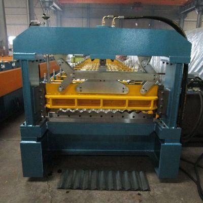 Aluminium Zinc Roof Forming Machine Corrugated Sheet Metal Roof Making Machine