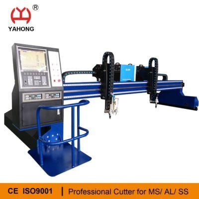 3*6m CNC Portal Oxy Fuel and Plasma Cutting Machine Cut Mild Carbon Steel Stainless Steel Aluminum