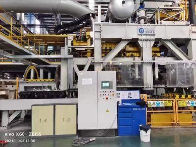 Static Pressure Horizontal Automatic Green Sand Molding Production Line, Casting Machine