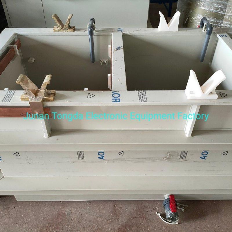 Manually Metal Chrome Plating Line Gold Electroplating Machine Zinc Plating Equipment