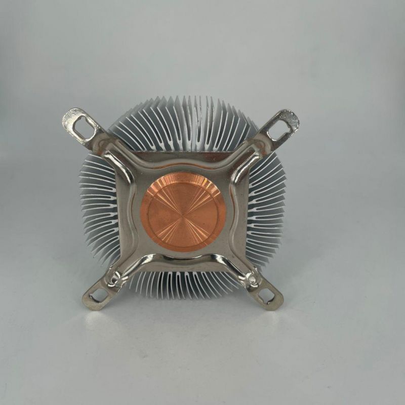 60*60*15 Aluminum Extruded Sun Flower Plug Copper Heat Sink