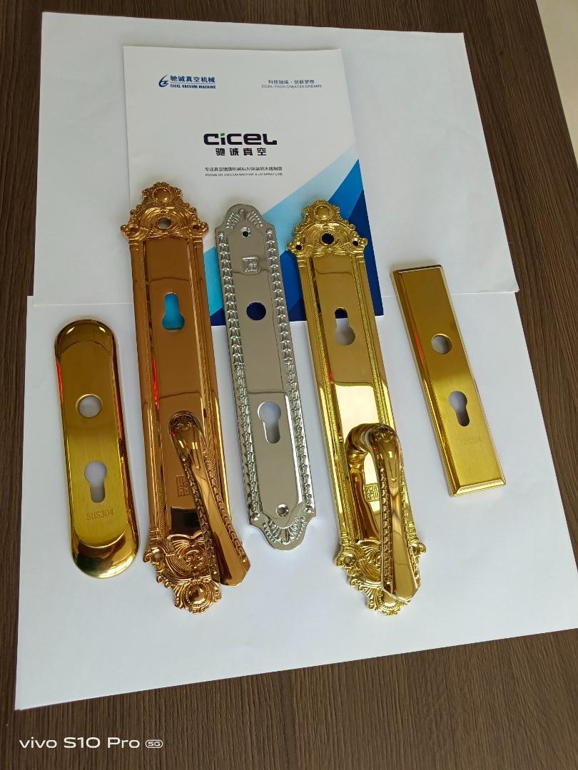 Cicel Cczk-1825-Ion 1800*2500mm Furniture Locks Ware PVD Gold Plating Machine Plant